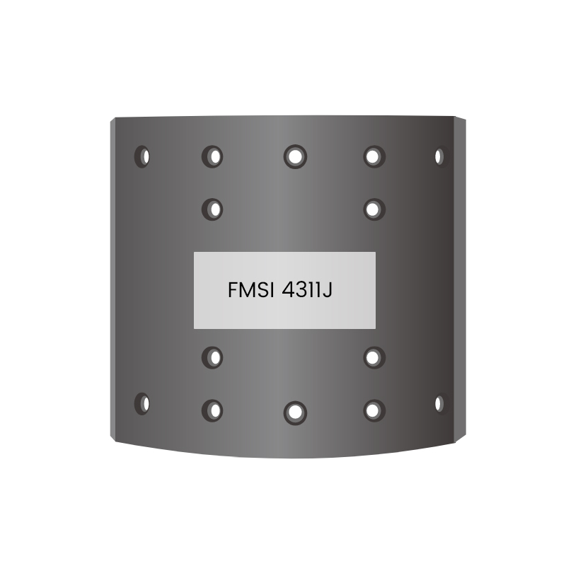 Lót phanh xe tải hạng nặng 4311J