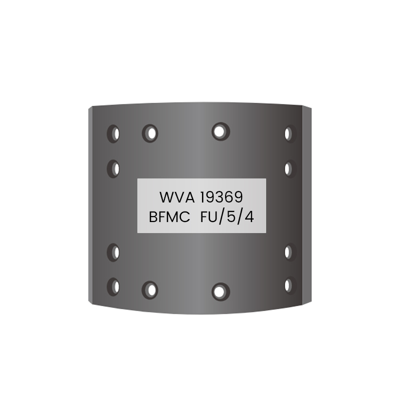 Hệ thống phanh 19369 FU/5/4 Lót phanh cho xe moóc SAF,TRAILOR YORK