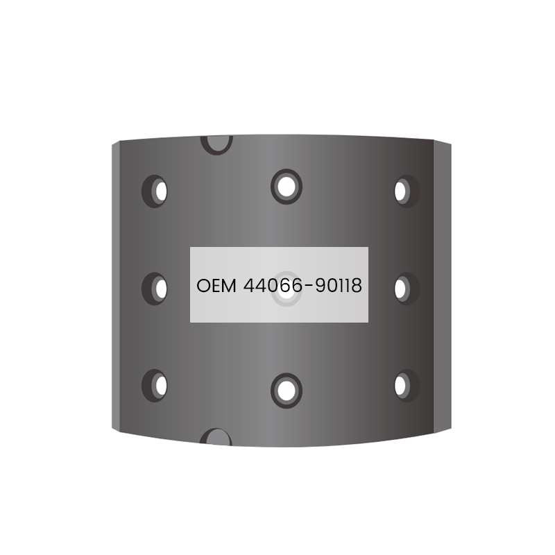 44066-90118 Bộ phận hệ thống phanh tự động lót phanh Độ dày 17mm cho NISSAN