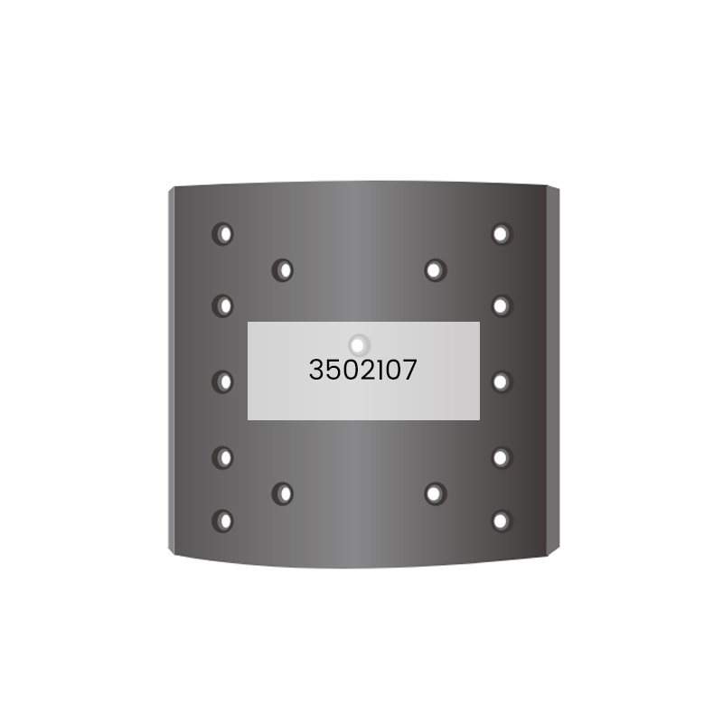 3502107 Lót phanh xe tải hạng nặng