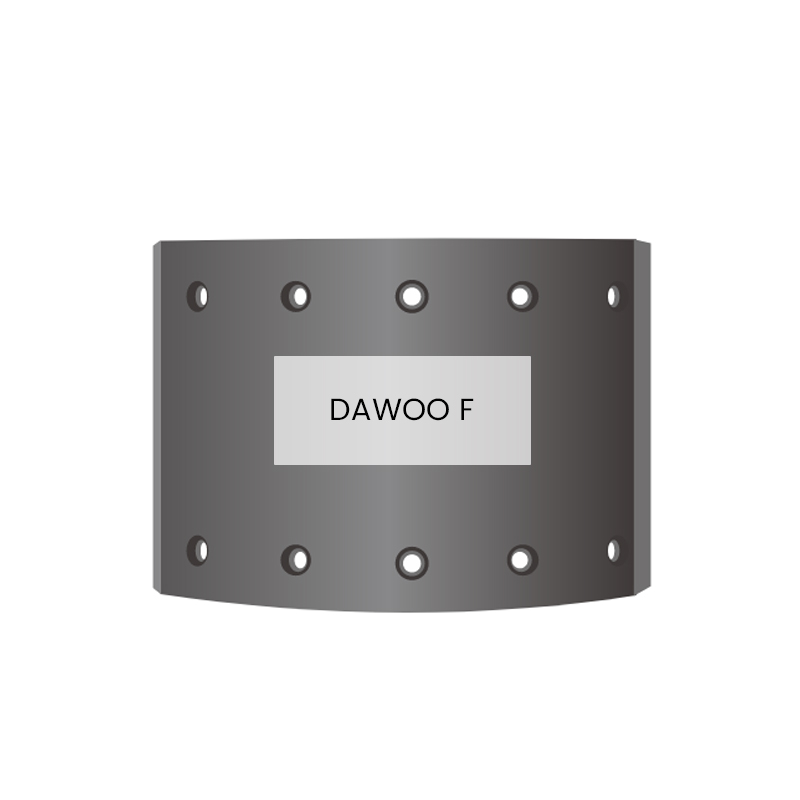 DAWOO F Lót phanh xe tải Hàn Quốc Phụ tùng ô tô Độ dày 16mm