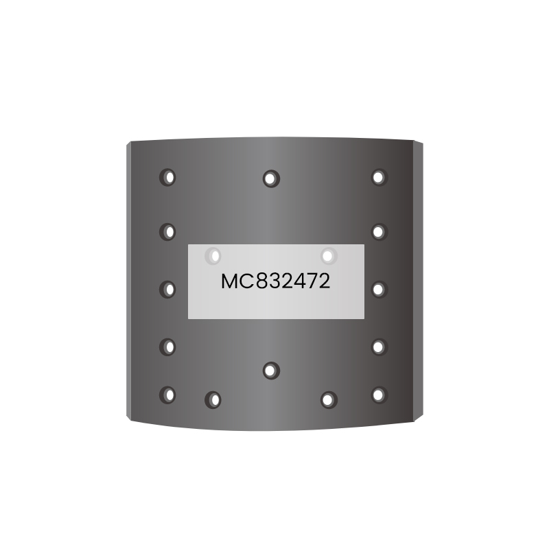 MC832472 Lót phanh xe tải hạng nặng cho GE, MITSUBISHI, FUSO