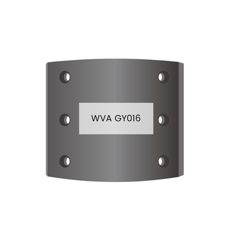 Má phanh GY016 dày 14,5mm 6 lỗ