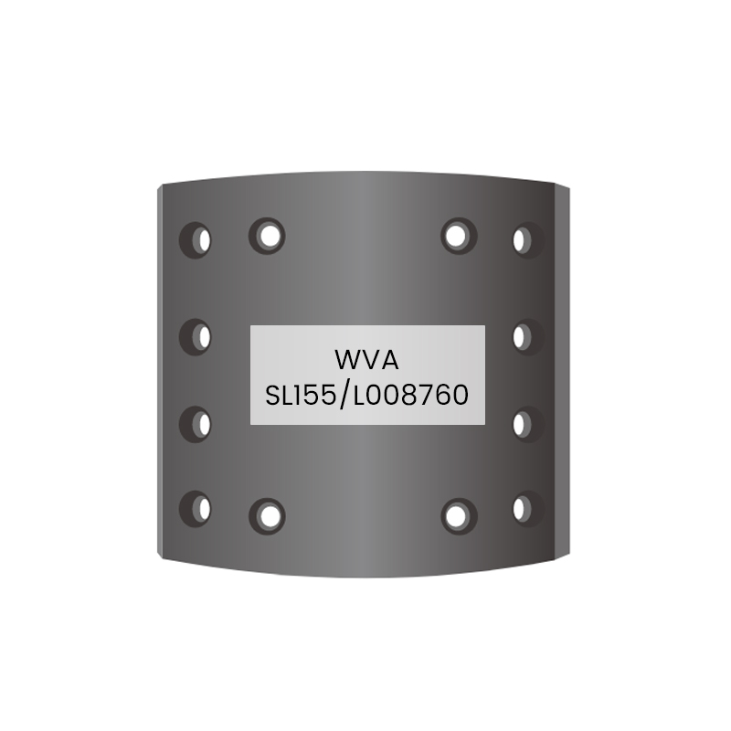 Má phanh SL155/L008760 Má phanh 12 lỗ
