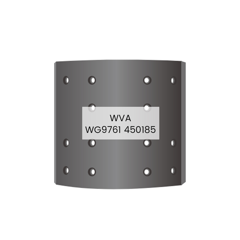 Lót phanh xe tải hạng nặng WG9761 450185 cho HOWO
